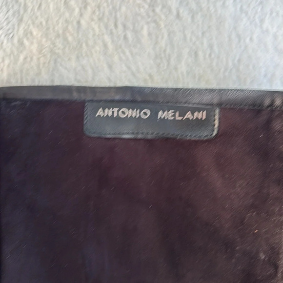 EUC ANTONIO MELANI Black Percy Boots Size 8 - Picture 7 of 7